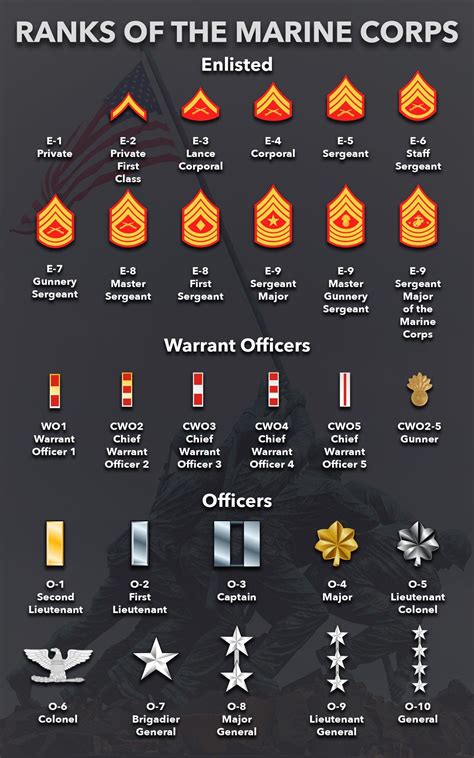Marine Corps Ranks 2025