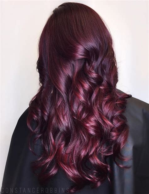 Maroon Hair Skin Tone
