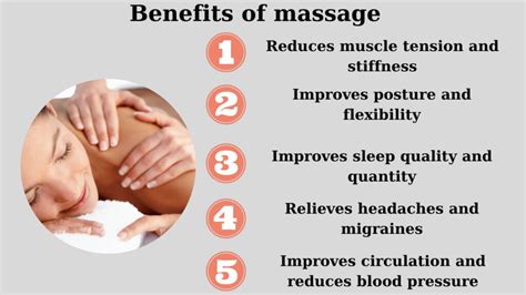 Benefits of Massage Therapy