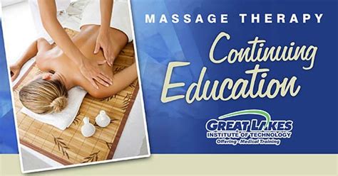 Massage Therapy Continuing Education