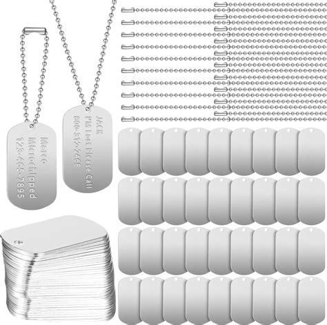 Military Dog Tags Components