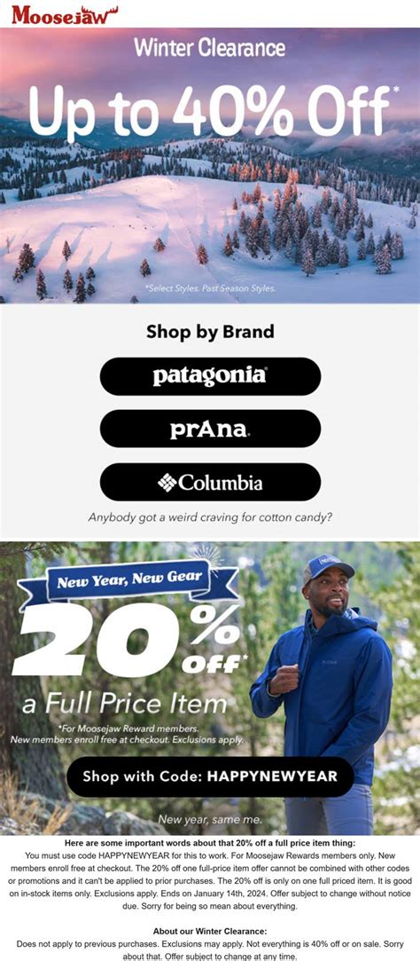 Moosejaw Discounts