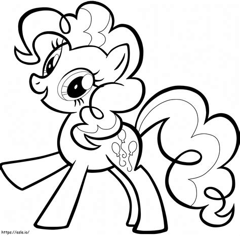 My Little Pony Coloring Pages Pinkie Pie