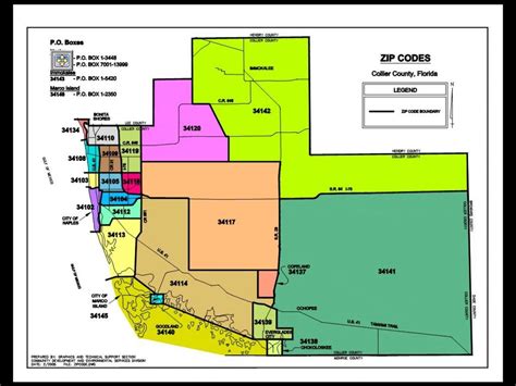 Naples Florida Zip Code Guide Map