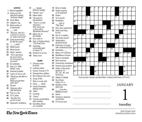 NYT Crossword Basics