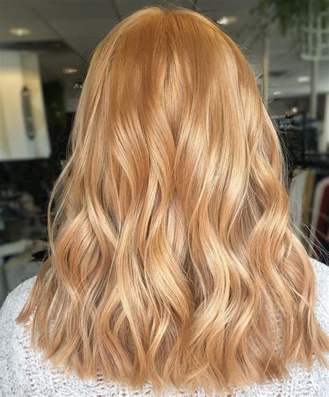 Ombre Strawberry Blonde Hair Color Highlights