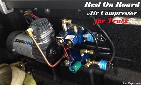 On-board air compressor conclusion