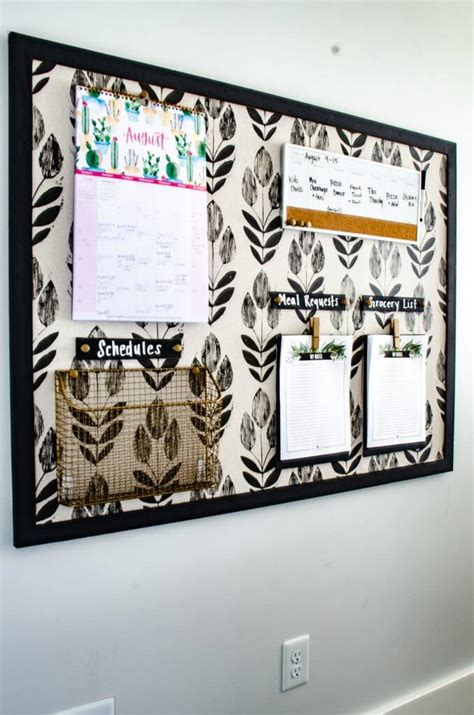 Organized Cork Board