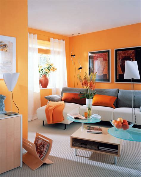 pastel orange home decor