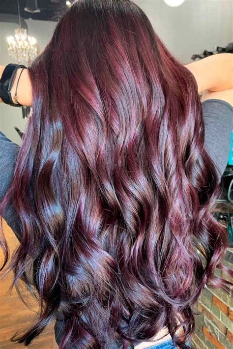 Patient and flexible mahogany hair color