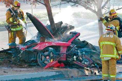 Paul Walker Crash Scene Causes