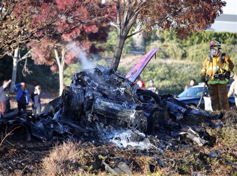 Paul Walker Crash Scene Damaged Porsche