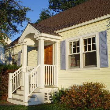 Periwinkle blue vinyl siding