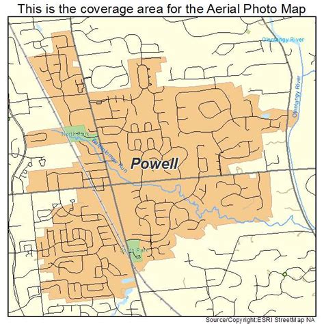 Powell Ohio Location