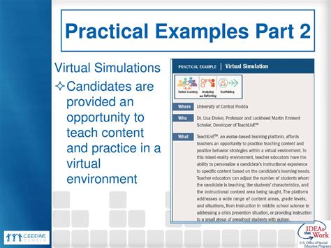 Practical examples