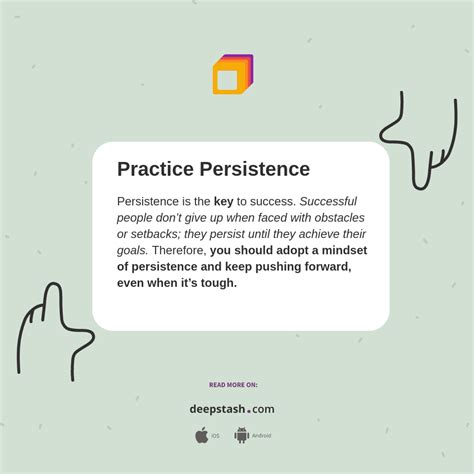 Practice and Persistence