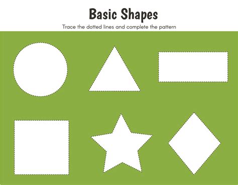 Practicing Basic Shapes and Lines