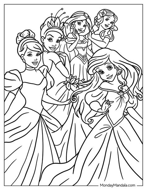 Princess Coloring Pages