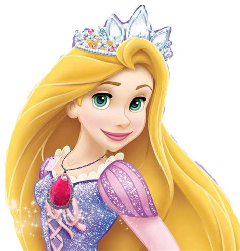 Princess Rapunzel with a Crown