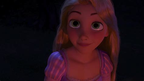 Princess Rapunzel with a Smile