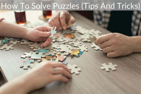 Puzzle-solving tips