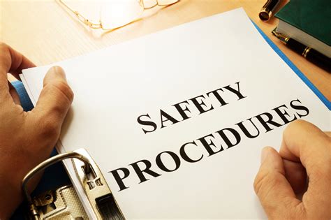 Safety protocols importance