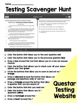 Scavenger Hunt Test