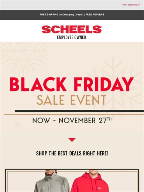 Scheels Sales and Clearance Events