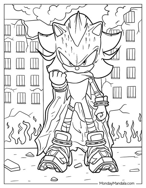 Shadow Coloring Pages for Adults