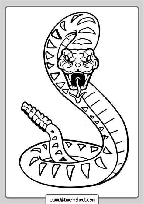Snake Coloring Pages