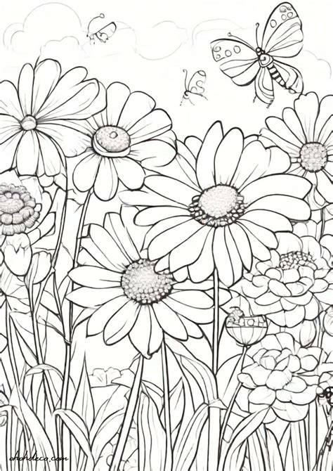 Spring Coloring Pages