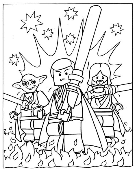 Star Wars coloring pages for kids and adults