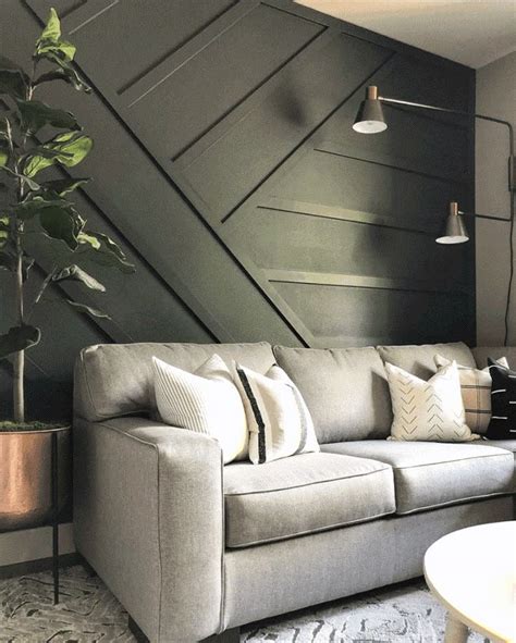 Statement Walls with Boards and Beams