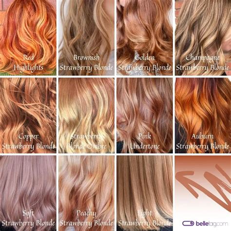 Strawberry Blonde Hair Color Shades