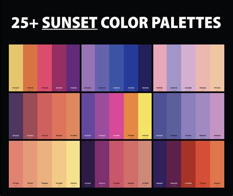 Sunset Colors