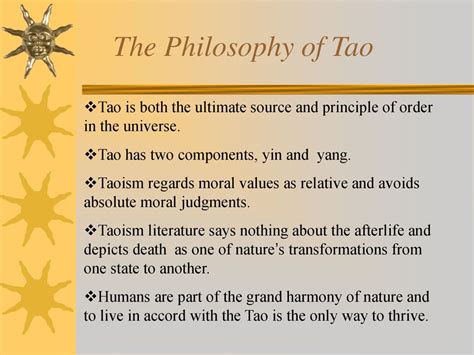Tao Principles