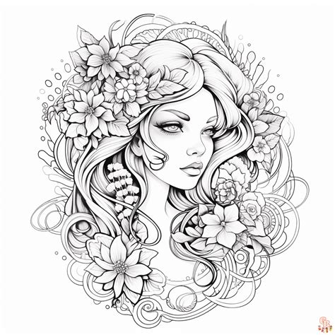 tattoo coloring pages