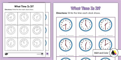 Telling Time