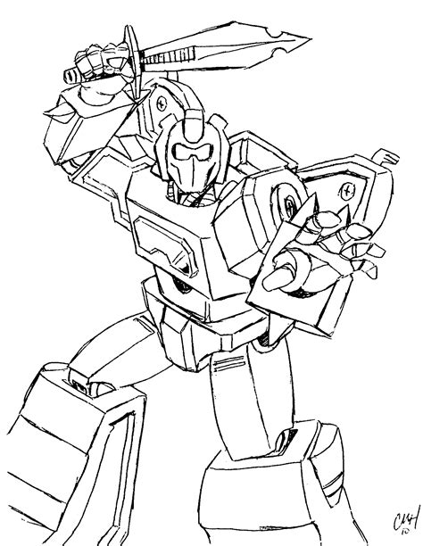 Transformer Coloring Pages Creativity