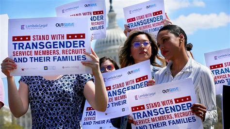 Transgender Military Ban History