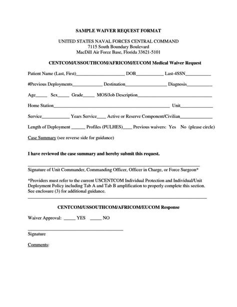 Travel Liability Waiver Form Template