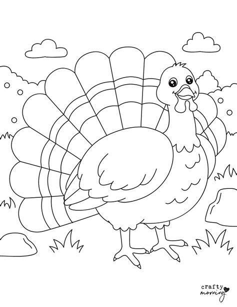 Turkey Coloring Pages