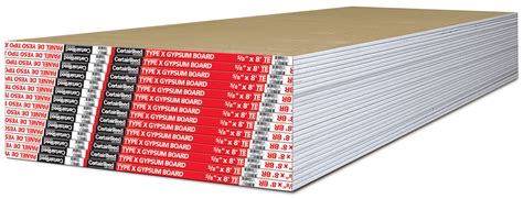 Type X Gypsum Board