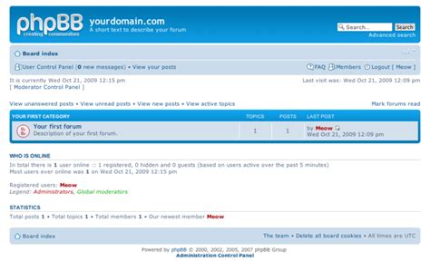 Types of Message Board Community Forums