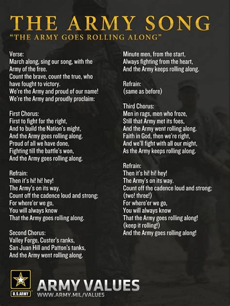 unit military song lyrics