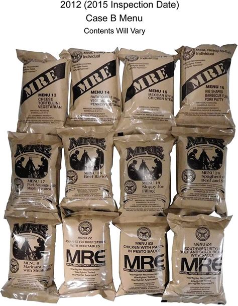 Use MREs as a Base