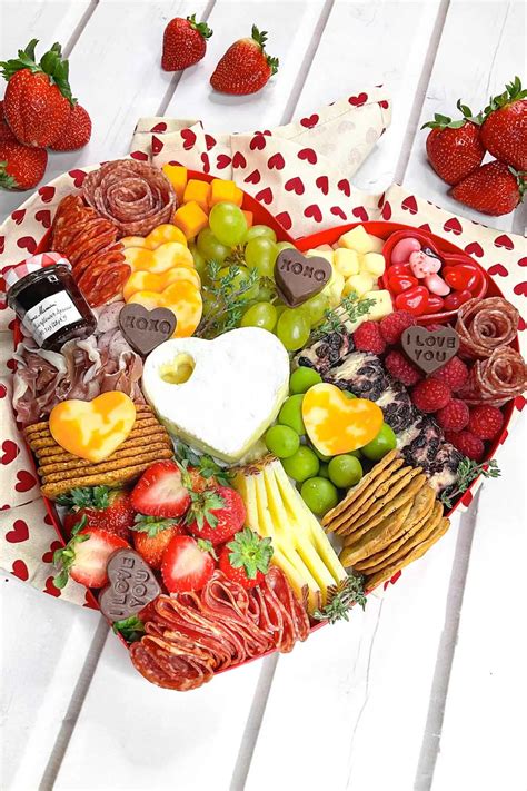 Valentine's Day Charcuterie Board Ideas