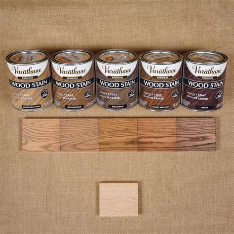 Varathane Stain Application