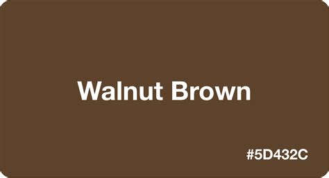 Walnut Brown Hair Color