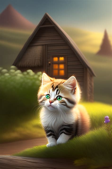 Whiskers and dreams coloring page